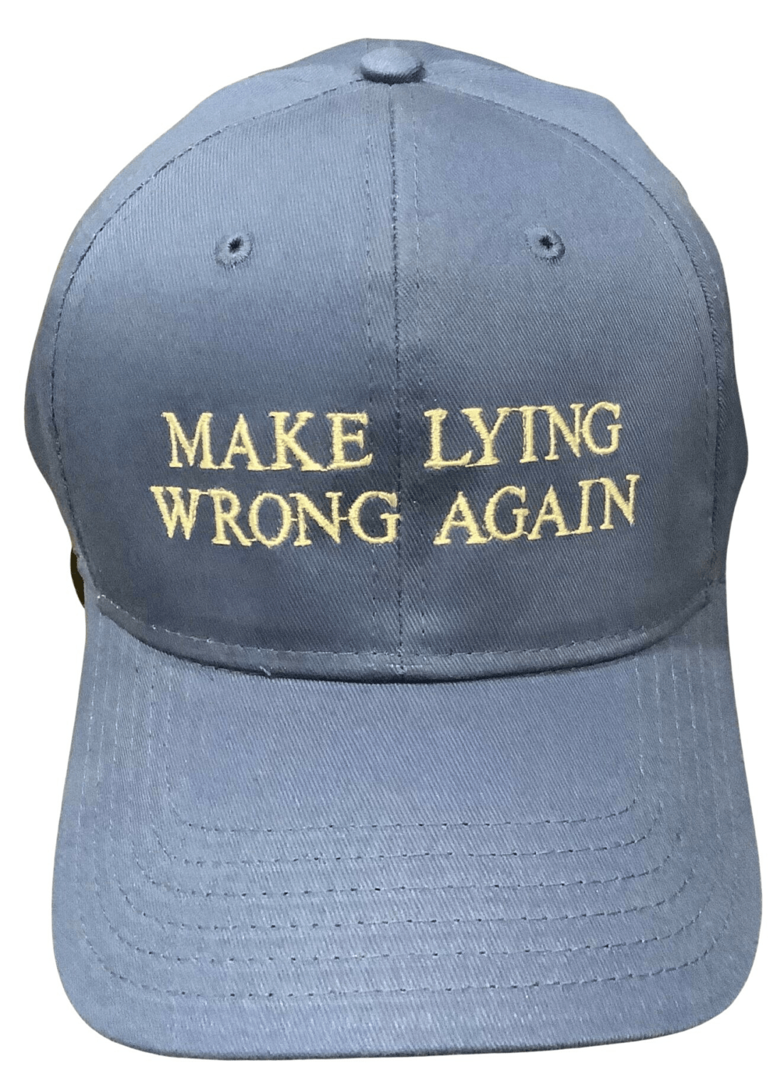 Make Lying Wrong Again Adjustable Embroidered Hat / Cap NanoHawk