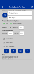 PestMath™ Borate Termite Calculator