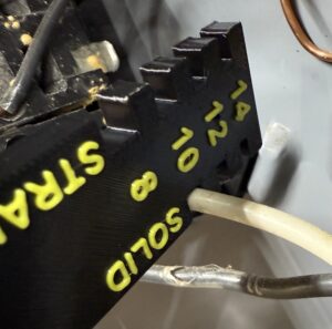 WireStix™ - Wire Size Identification Tool - Field Sizing Tool