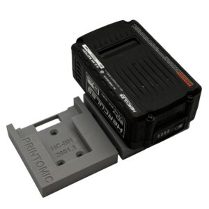 Fits Hercules 20v - Latching Twin Battery Mounts/Hangers/Holders/Brackets by Printomic™