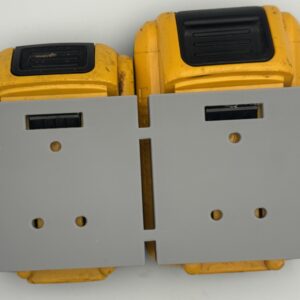 Fits DeWalt 20v Batteries - Twin Latching Battery Mounts/Hangers/Holders/Brackets by Printomic™