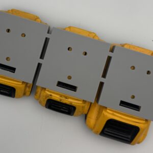 Fits DeWalt 20v Batteries - Triple Latching Battery Mounts/Hangers/Holders/Brackets by Printomic™
